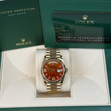 Rolex - Daydate 36 "Carnelian" - 2023