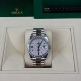 Rolex - Daydate 40 "Pave Dial" - Neu - 2022