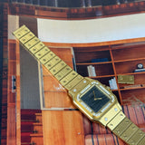 Cartier - Santos Carée/ Massif Ferrite - ca. 1980