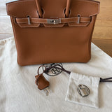 Hermés - Birkin Bag - 2024 - Gold Togo Leder - Palladium Hardware
