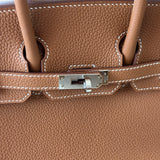 Hermés - Birkin Bag - 2024 - Gold Togo Leder - Palladium Hardware