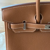 Hermés - Birkin Bag - 2024 - Gold Togo Leder - Palladium Hardware
