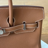 Hermés - Birkin Bag - 2024 - Gold Togo Leder - Palladium Hardware