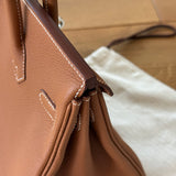 Hermés - Birkin Bag - 2024 - Gold Togo Leder - Palladium Hardware