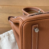 Hermés - Birkin Bag - 2024 - Gold Togo Leder - Palladium Hardware