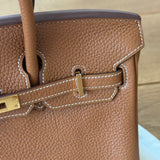 Hermés - Birkin Bag - 2014 - Gold Togo Leder - Gold Hardware