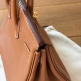 Hermés - Birkin Bag - 2014 - Gold Togo Leder - Gold Hardware