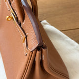 Hermés - Birkin Bag - 2014 - Gold Togo Leder - Gold Hardware