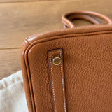 Hermés - Birkin Bag - 2014 - Gold Togo Leder - Gold Hardware
