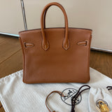 Hermés - Birkin Bag - 2014 - Gold Togo Leder - Gold Hardware