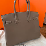 Hermés - Birkin Bag 30 - 2023 - Etoupe - Gold Hardware