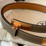 Hermés - Kelly 18 - Epsom Kalbsleder - Etoupe - 2026