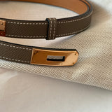 Hermés - Kelly 18 - Epsom Kalbsleder - Etoupe - 2026
